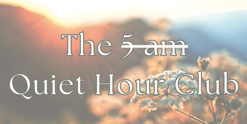 Sorry 5 AM Club, I’m&nbsp;Exhausted